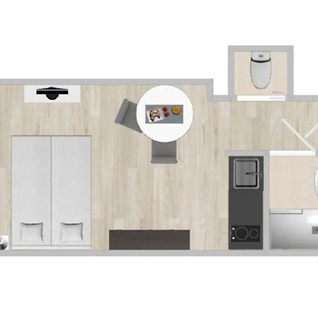 Budget studio Berlioz Appartement Nice Buitenkant foto