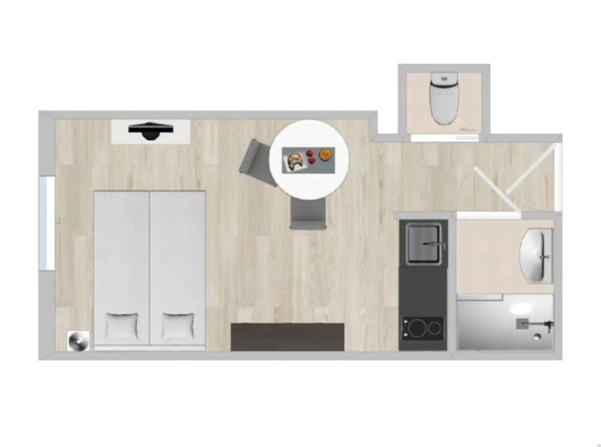 Budget studio Berlioz Appartement Nice Buitenkant foto